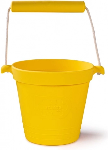 Silikon-Strandeimer BIGJIGS TOYS – gelb