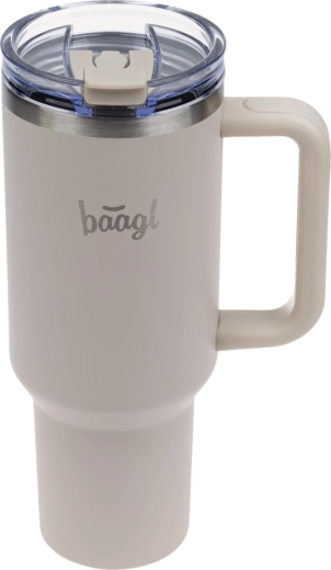 Baagl B-Cup Latte Thermobecher mit Strohhalm 1,18 l