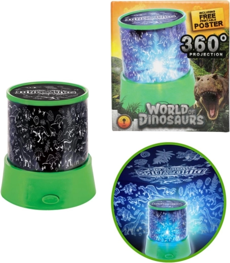 Kinder-Lichtprojektor mit Dinosauriern