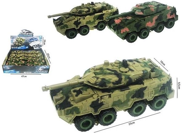 Kinderpanzer 24 cm mit Licht- und Soundeffekten