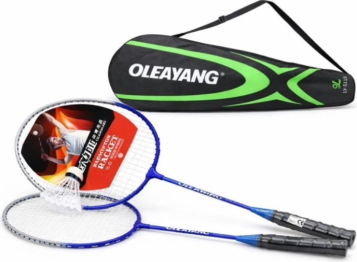 Badminton-Set mit Ball für Kinder und Erwachsene