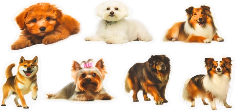 50 verschiedene Motive in einem Set