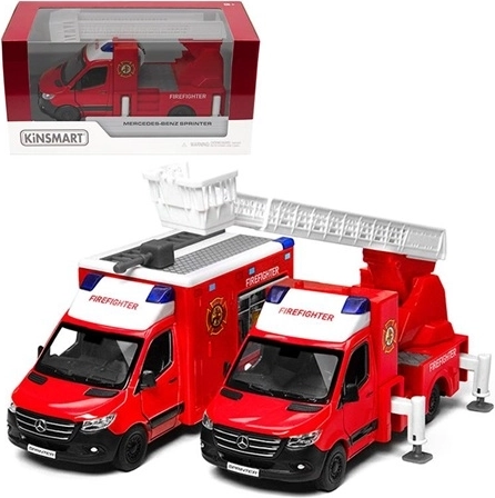 Modell des Feuerwehrfahrzeugs Mercedes-Benz Sprinter