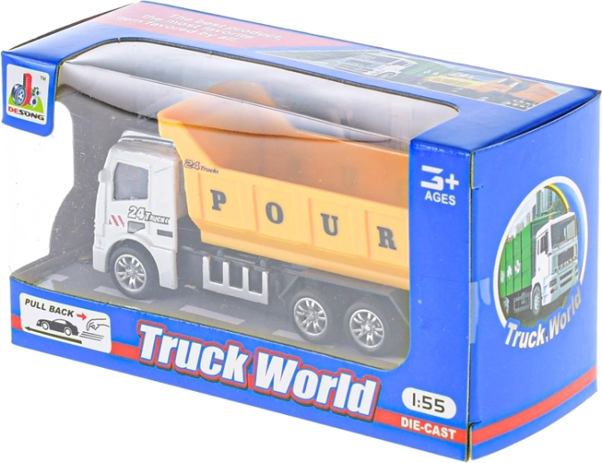 Kipp-Laster mit Pull-Back-Antrieb