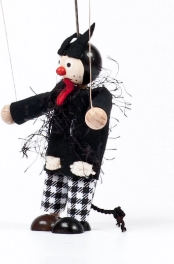 Gerlich Holzmarionette Teufel Bruno