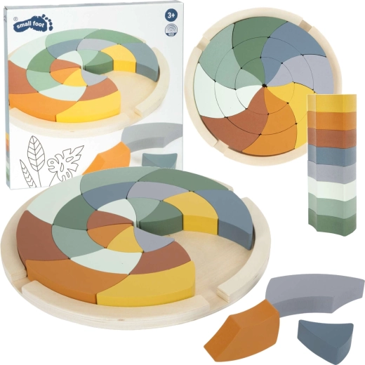 Small Foot buntes Puzzle Safari
