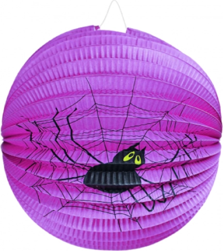 Halloween-Lampion Spinne 25 cm