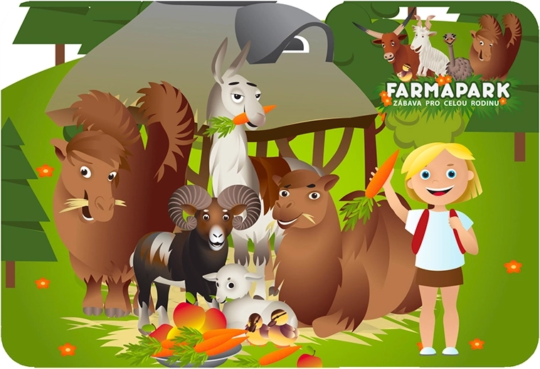 3D Platzset Farmpark-Tierchen PRIME