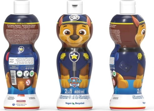 Paw Patrol Chase Duschgel und Shampoo 400 ml
