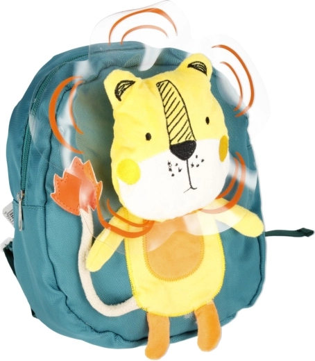 3D-Plüsch-Tigger auf der Vorderseite