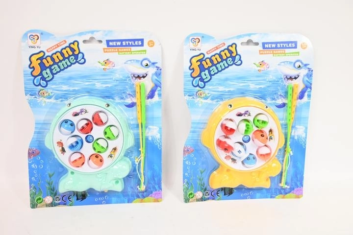 Interaktives Fischspiel mit Batteriebetrieb