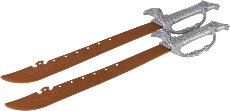 Zwei Schwerter für actionreiche Duelle