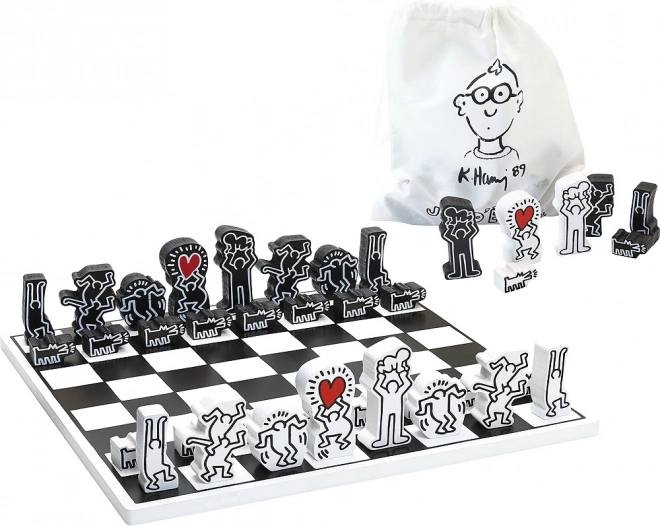 Holzschach VILAC – Design KEITH HARING