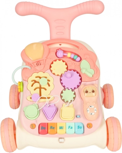 Interaktiver Lauflernwagen und Lerntisch 3-in-1