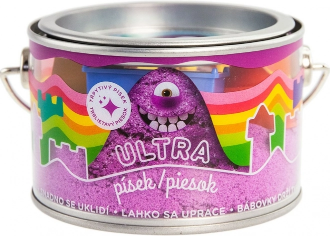 Ultra-Sand mit Glitzer 200 g – Lila
