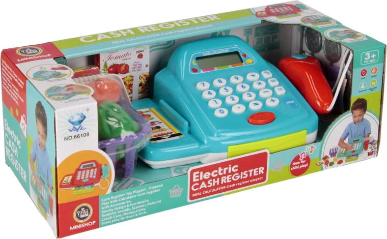 Elektrische Kasse für das Kaufladen-Spiel