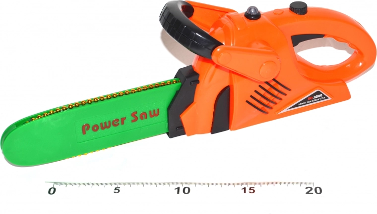 Kindermotorsäge 33 cm mit Licht und Sound