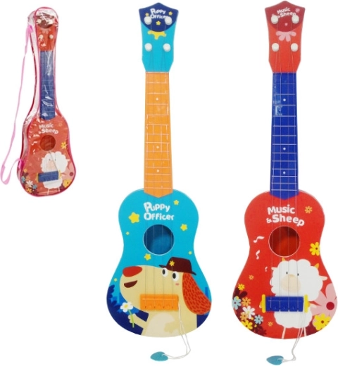Kinder-Gitarre mit Tiermotiv