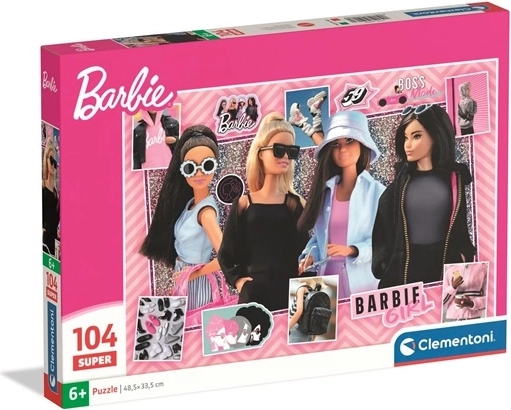 Clementoni Puzzle Barbie Super 104 Teile