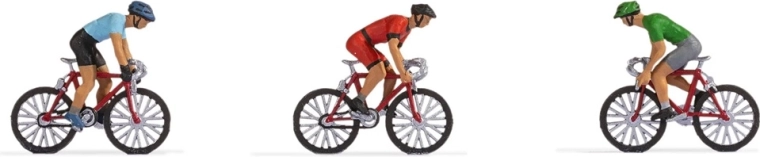 Noch Figuren-Set Radfahrer (H0)
