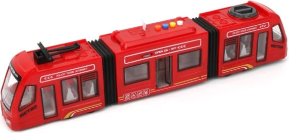 Straßenbahn Rot 1:16 – Modell für Kinder