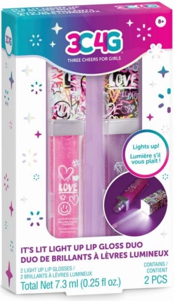 Set aus leuchtenden Lipglossen für Kinder