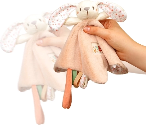 Weiches Minky-Material für empfindliche Haut