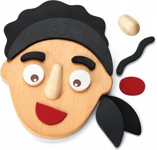 PlanToys Stell dir ein Gesicht zusammen – Mini-Set