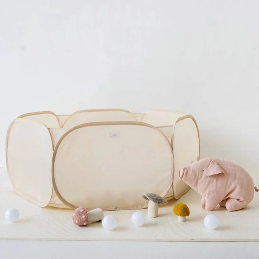 Weiches, wasserabweisendes Material aus recyceltem Polyester