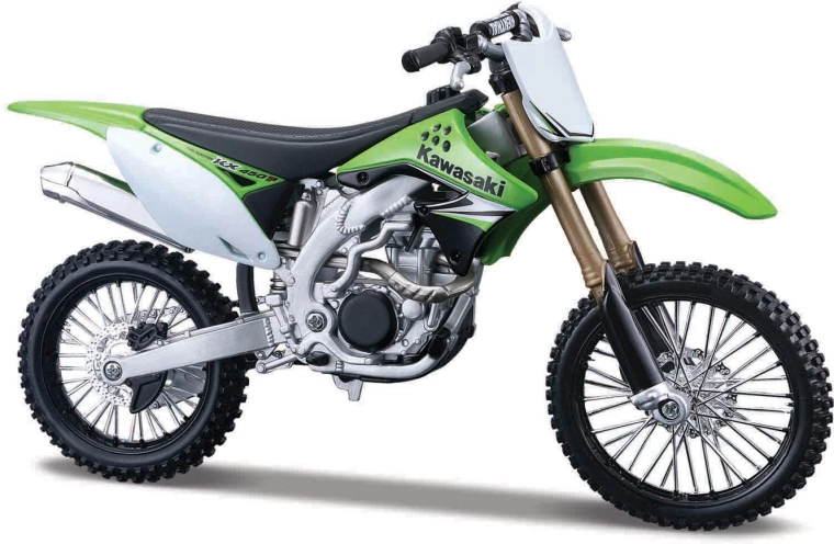 Maisto Motorradmodell Kawasaki KX 450F 1:12