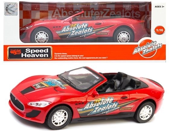 Sportliches Cabrio mit Reibungsantrieb (Friction) – 1 Stück