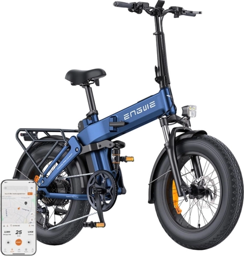 ENGWE Engine Pro 3.0 Boost faltbares E-Bike 250 W 20" blau