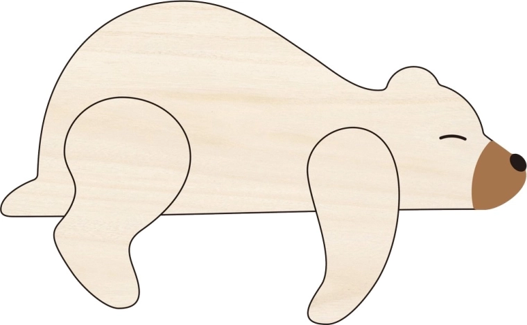 OH,POPPY! Wandlampe Ted the Bear