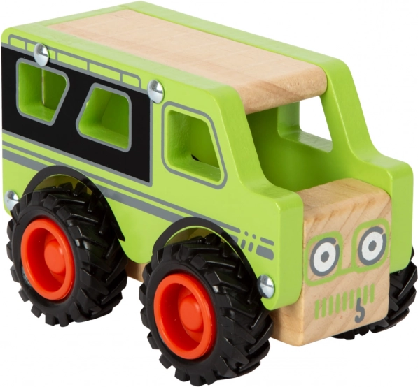 Kleiner Fuß Holz-Geländewagen