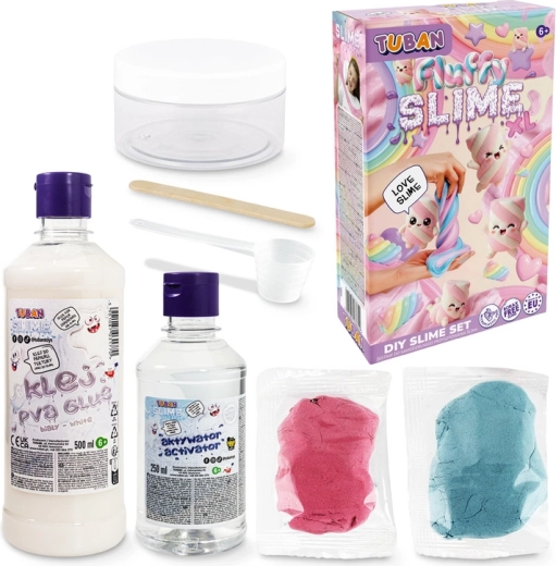 Tuban kreatives Sinnesset Fluffy Slime XL