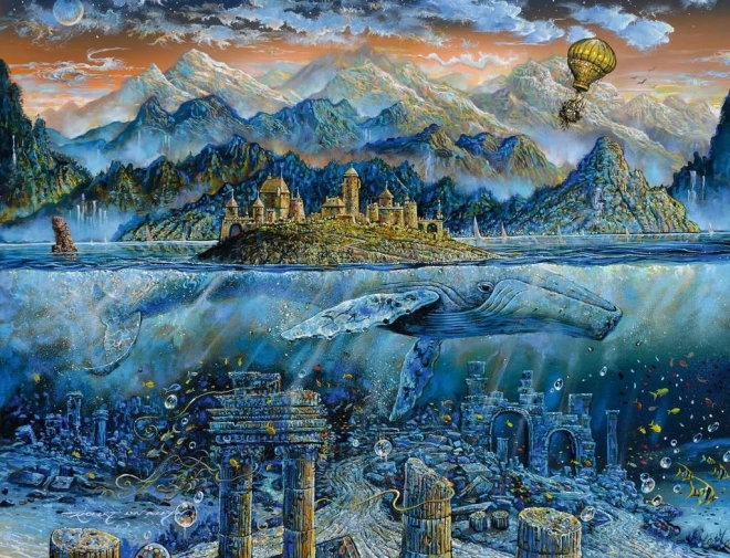 Puzzle Walfische Weisheit 2000 Teile
