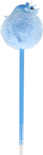 Verspielter Dino-Topper mit weichem Pompon