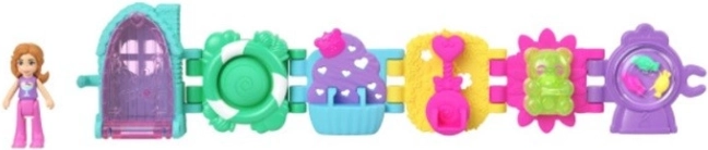 Polly Pocket Süßigkeiten-Armband – Figurenset