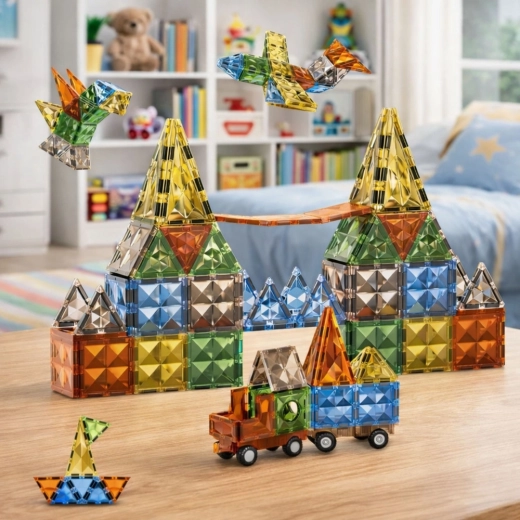 Unbegrenztes Bauen von 2D- und 3D-Modellen