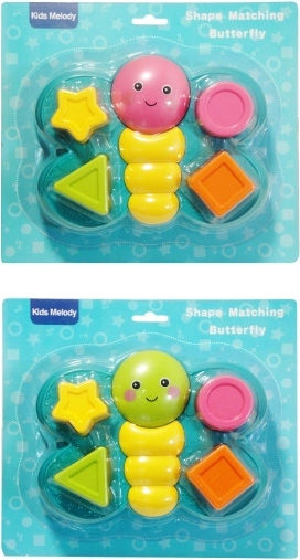 Didaktischer Sortierer Schmetterling für Babys