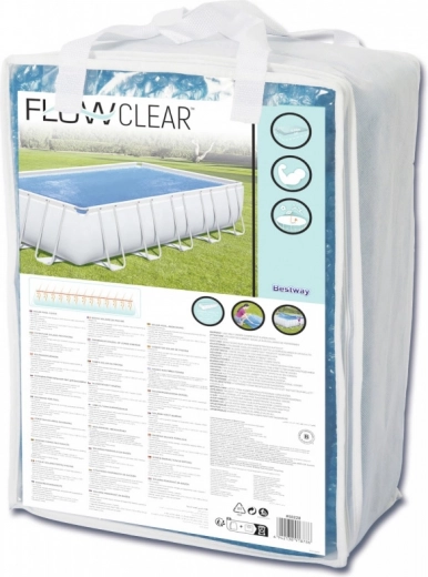 Solardecke 703 × 366 cm für BESTWAY Rahmenpools