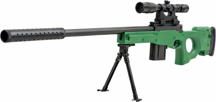 Stabilität dank klappbarem Bipod