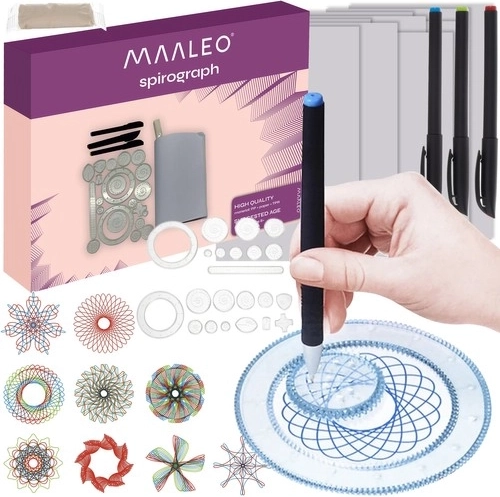 Kreatives Zeichenset – Spirograph MAELEO
