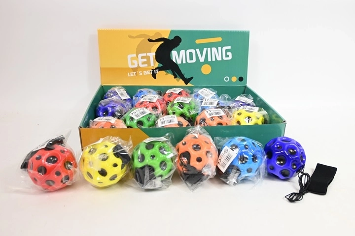 Ball am Gummiband 7 cm – Verkaufsdisplay 20 Stk.
