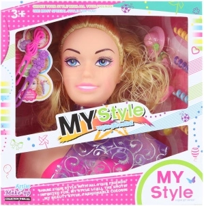 Frisierkopf mit Zubehör für Kinder