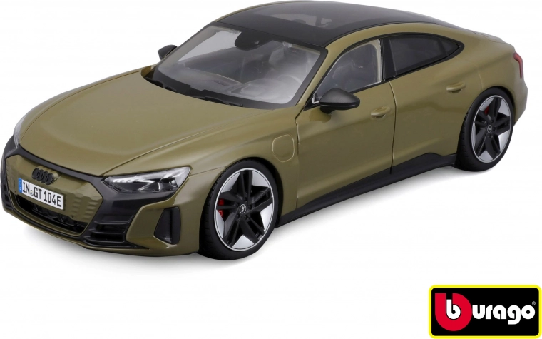 Metallmodellauto 1:18 Bburago Audi RS e-tron GT 2022 Tactical Green