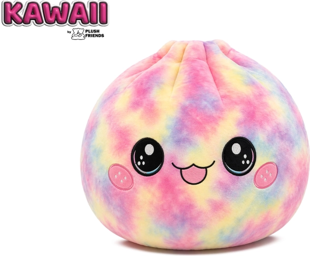 Plush Friends Regenbogen-Plüsch Bao-Knödeltier 25 cm