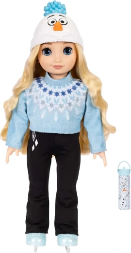 Von Elsa inspiriertes Winteroutfit