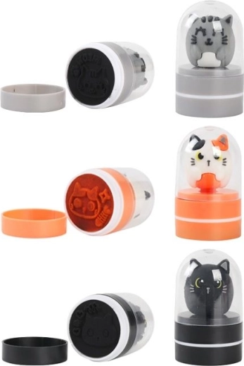 Kompakte Stempel mit Schutzkuppel