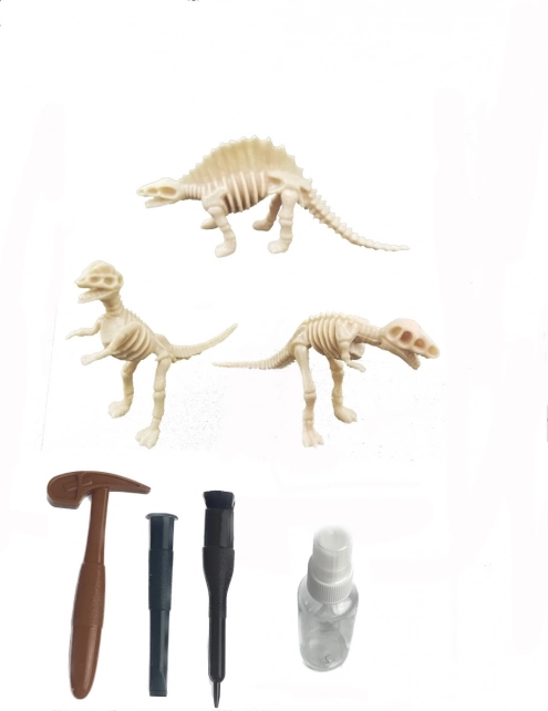 Archäologie-Set – Dinosaurier - Spinosaurus / Tyrannosaurus Rex / Signalraptor
